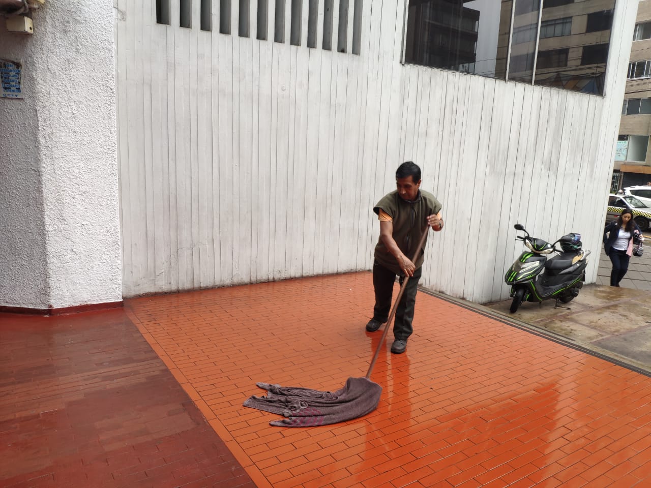 Trabajo de pintura